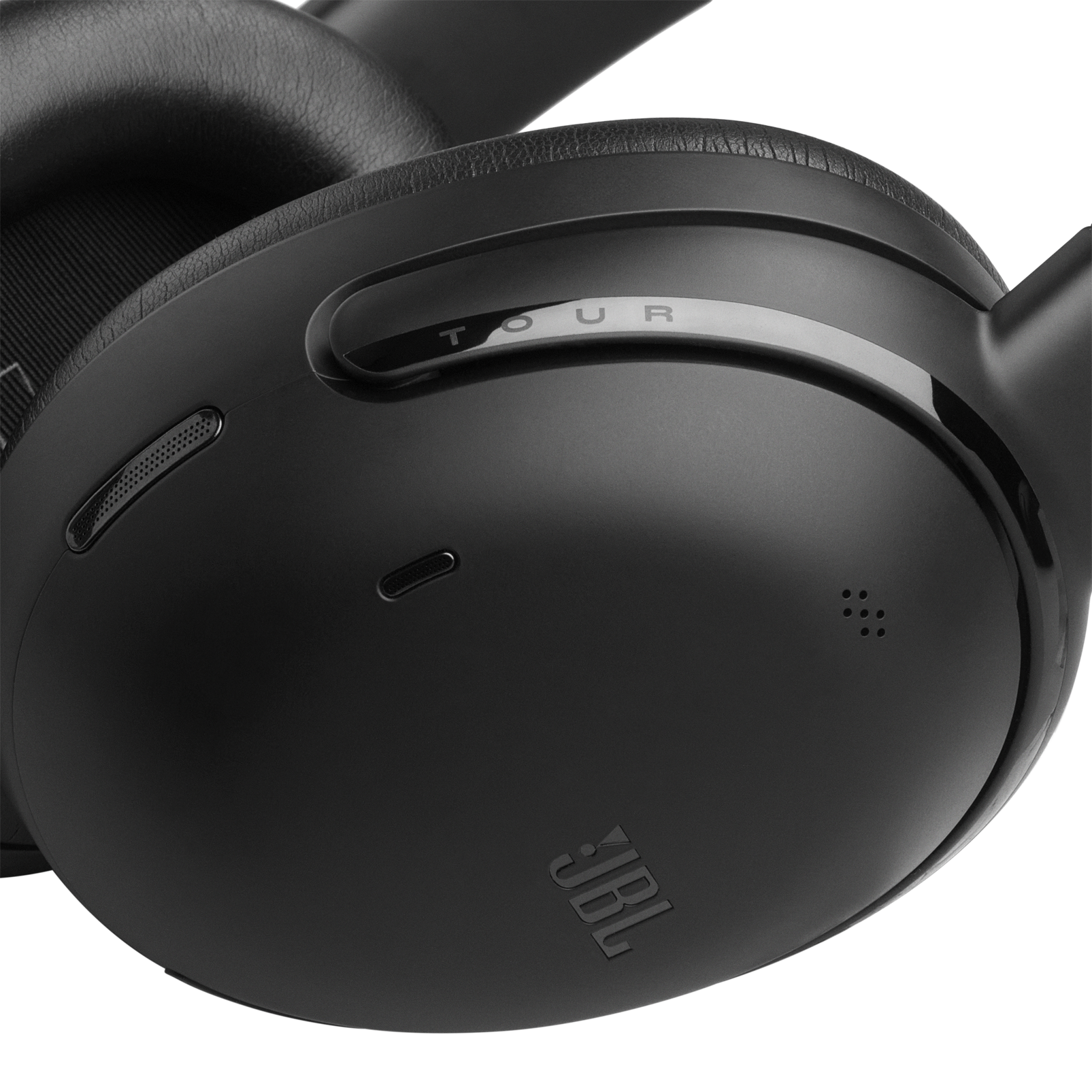 JBL Tour One M3 Smart Tx - Black - Wireless over-ear Noise Cancelling headphones with JBL Smart Tx - Detailshot 3